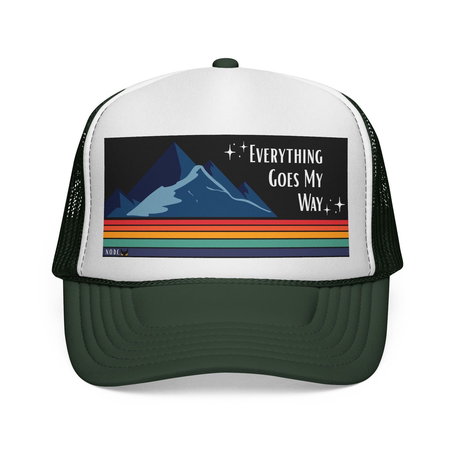 Everything Goes My Way Trucker Cap — Manifestation Mesh Snapback