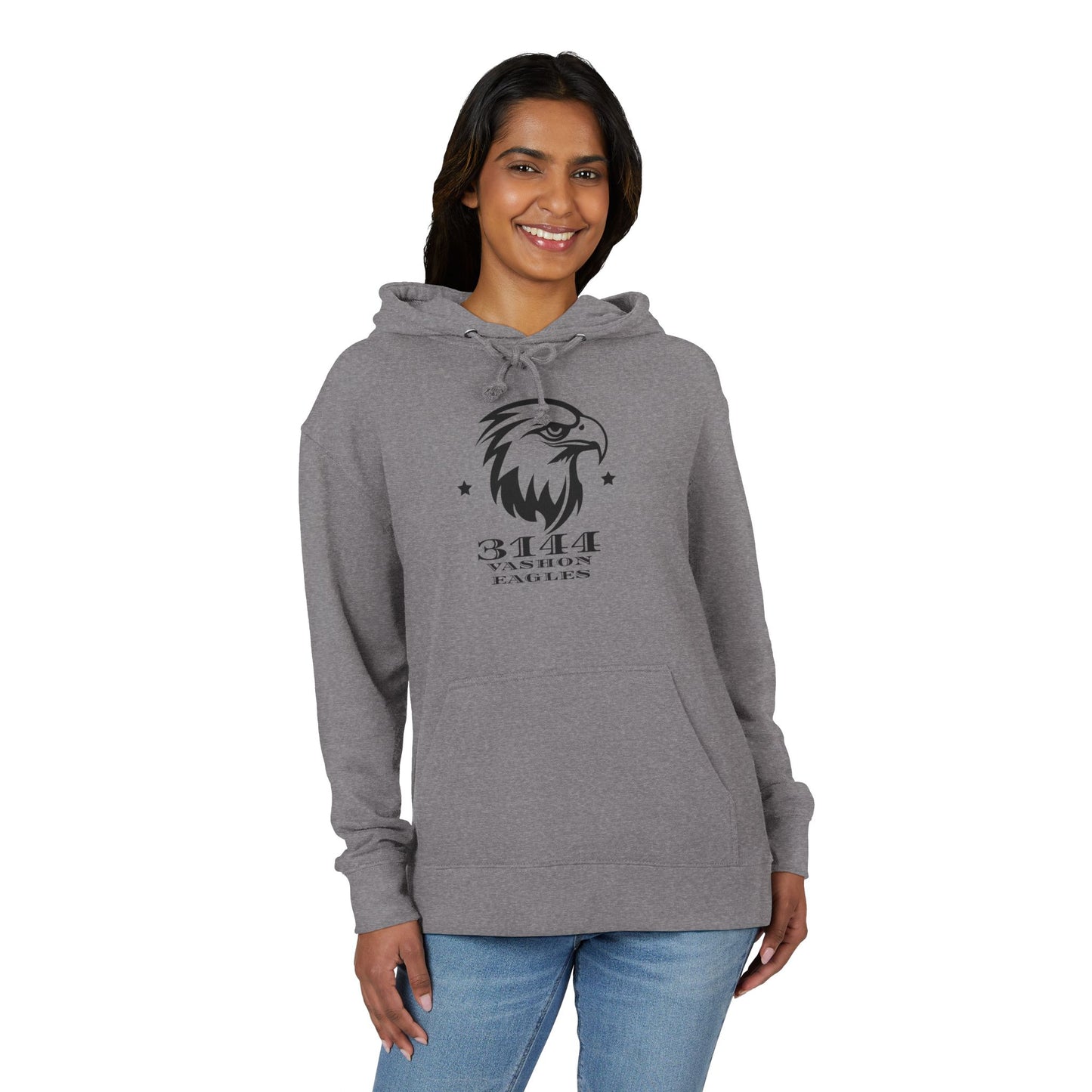 Vashon Eagles French Terry Hoodie - Night Owl Design Co