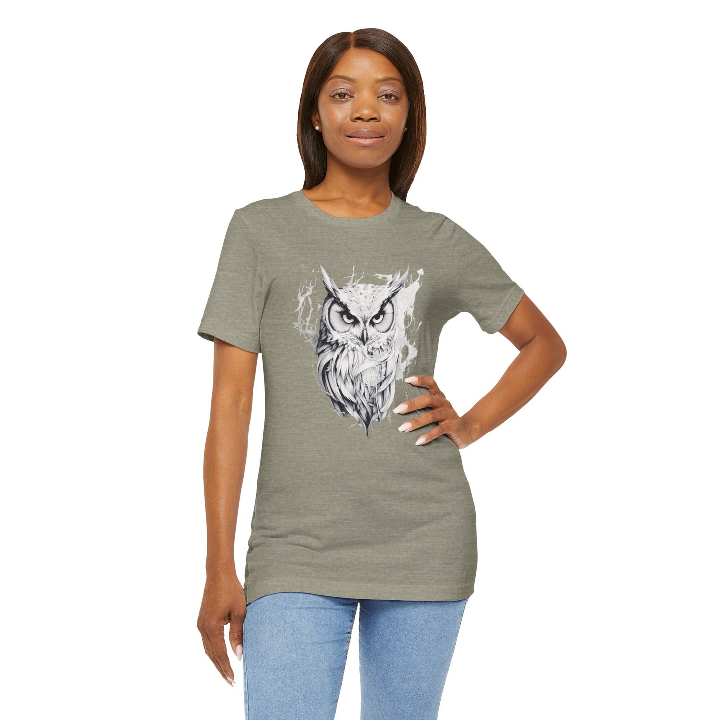 Owl Splash Tee - Unisex Jersey Short Sleeve