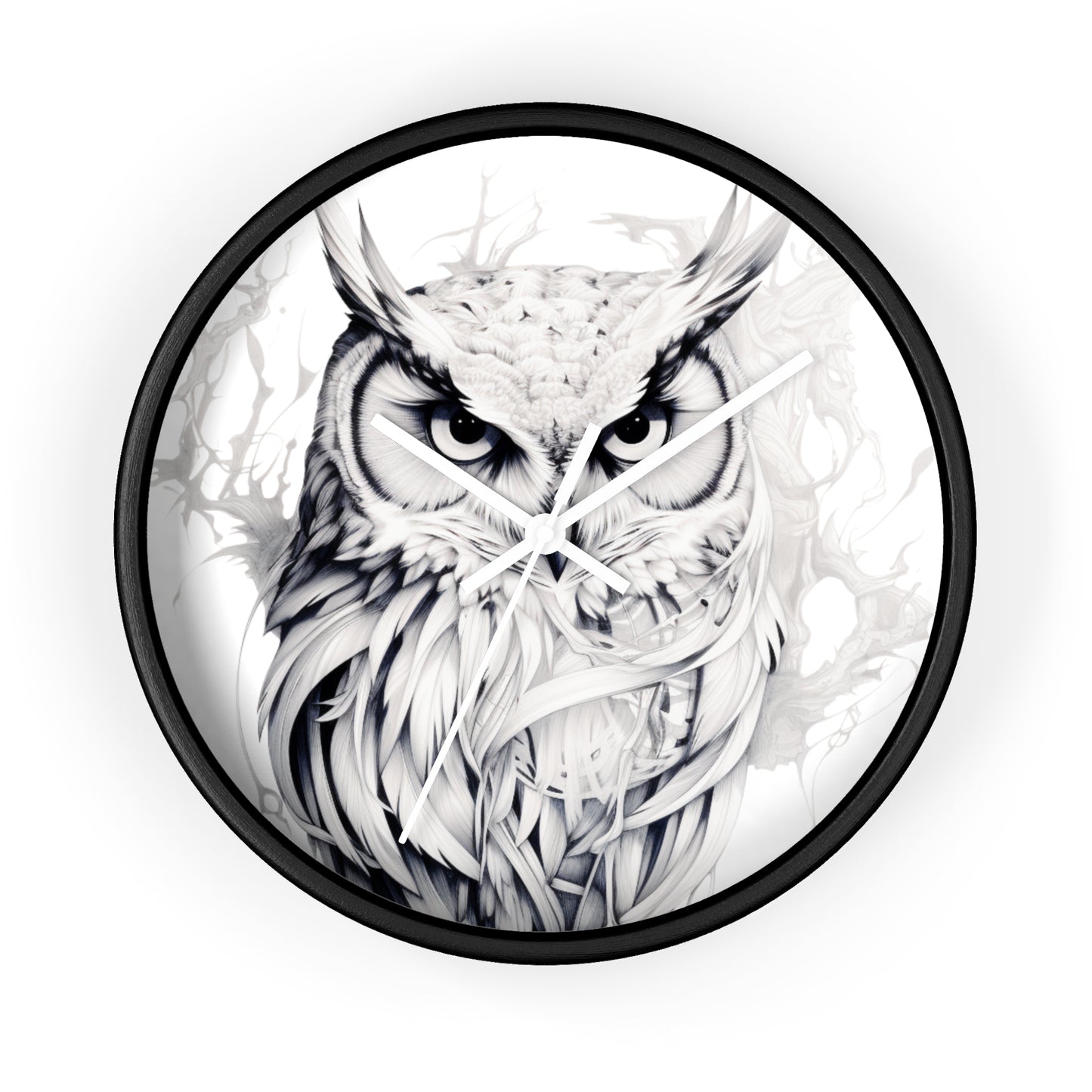 10" Owl Splash Wall Clock