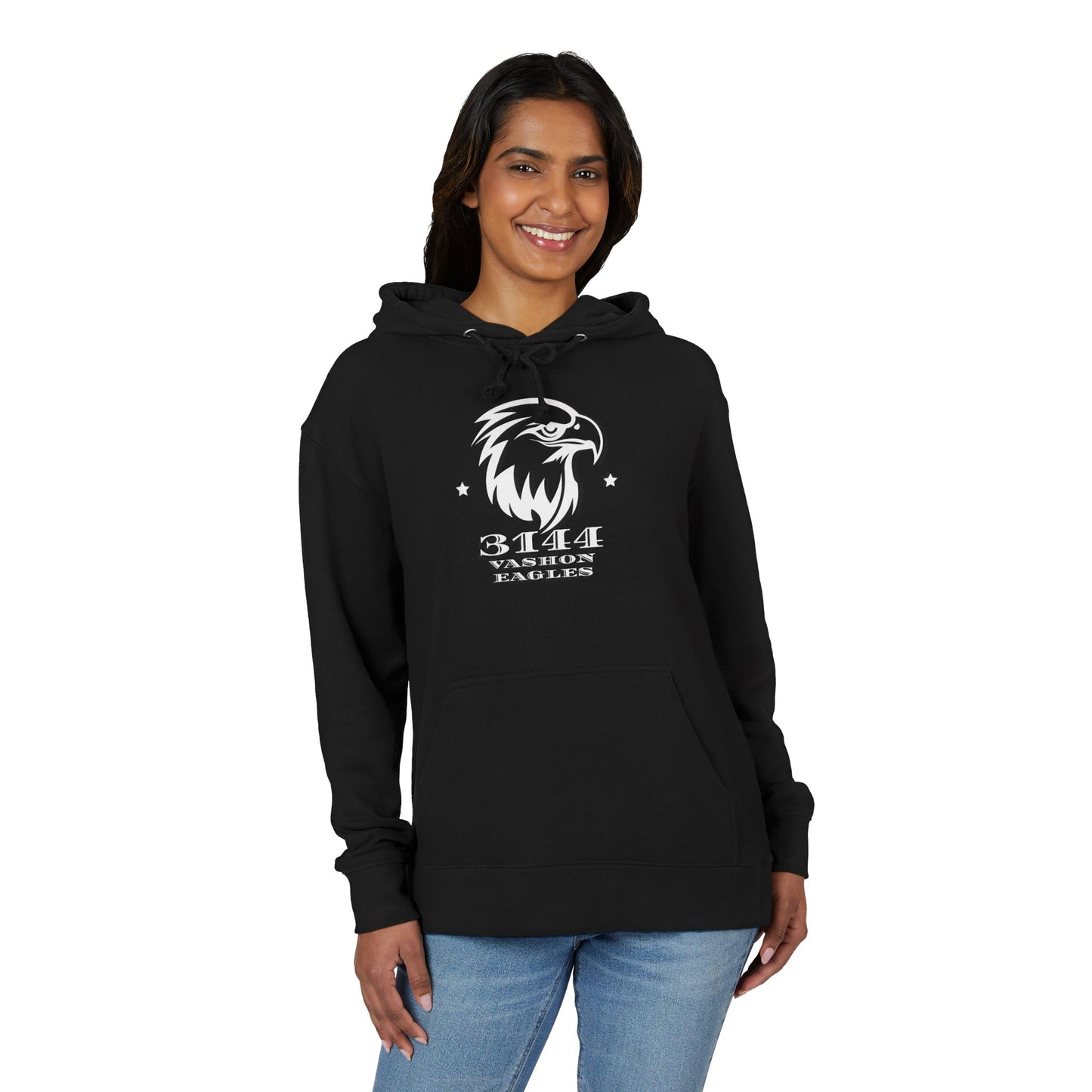 Vashon Eagles French Terry Hoodie - Night Owl Design Co