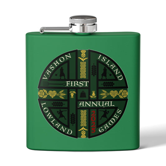 Flask Official Lowland Games Vashon Island Highland Games 2026