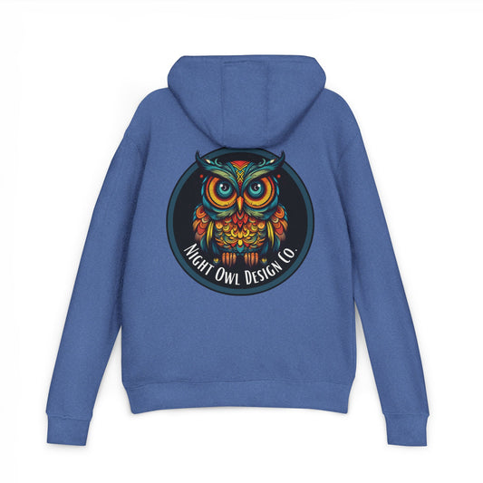 Night Owl Design Co Logo Unisex French Terry