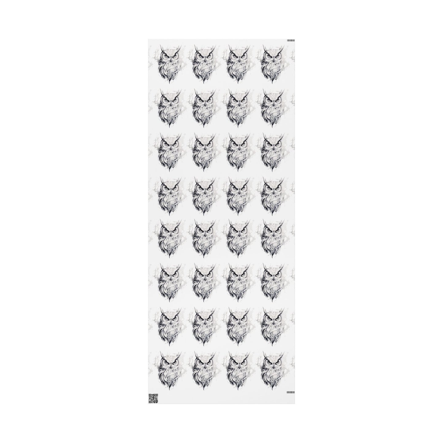 Artistic Owl Wrapping Paper, Unique Gift Wrap for All Occasions