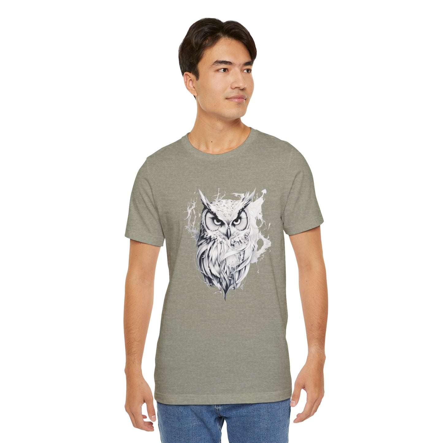 Owl Splash Tee - Unisex Jersey Short Sleeve