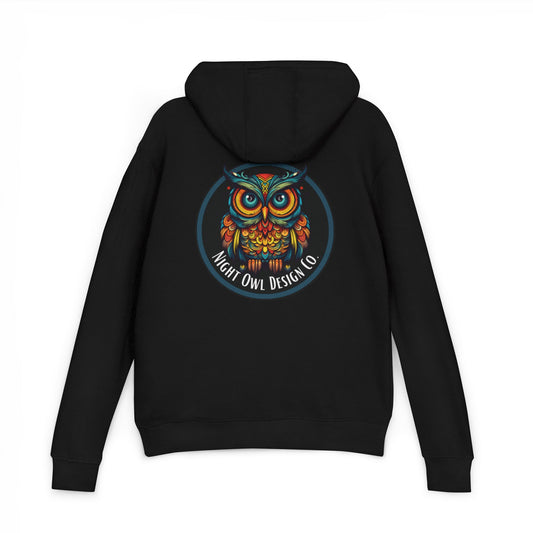 Night Owl Design Co Logo Unisex Hoodie
