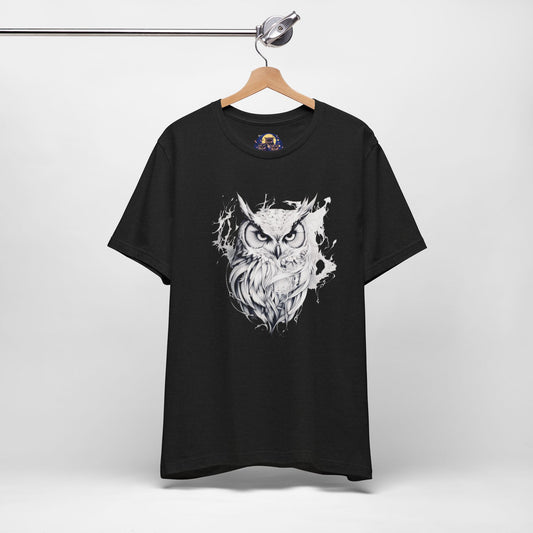 Owl Splash Tee - Unisex Jersey Short Sleeve