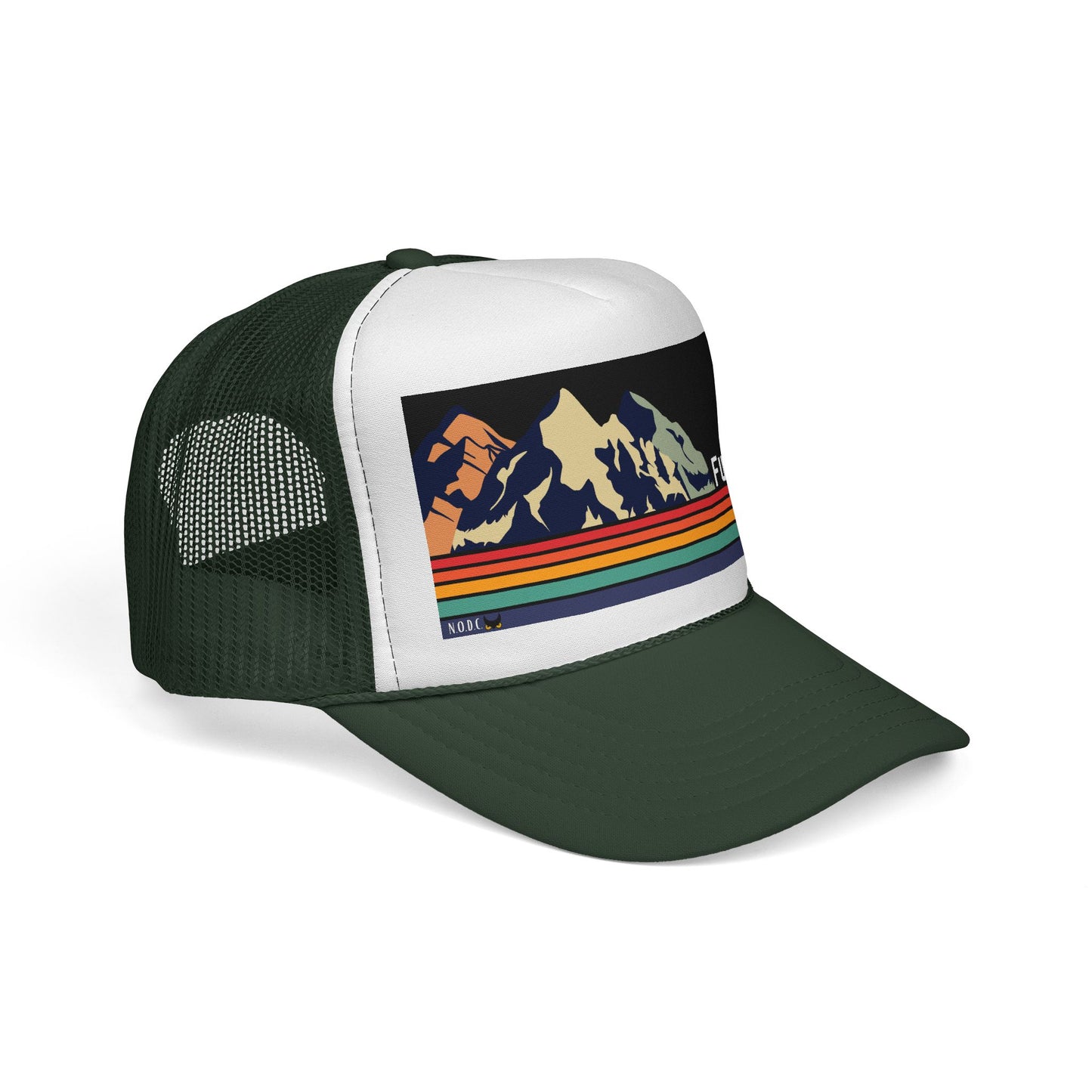 "Full Trash" Trucker Cap — Funny Graphic Trucker Hat
