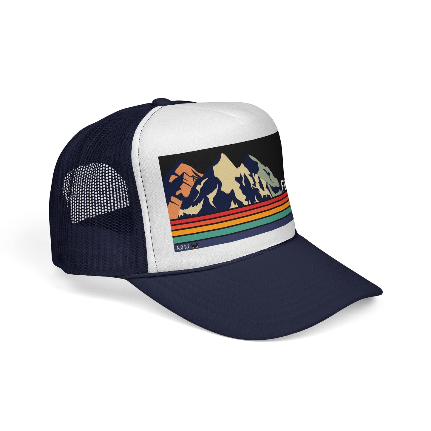 "Full Trash" Trucker Cap — Funny Graphic Trucker Hat