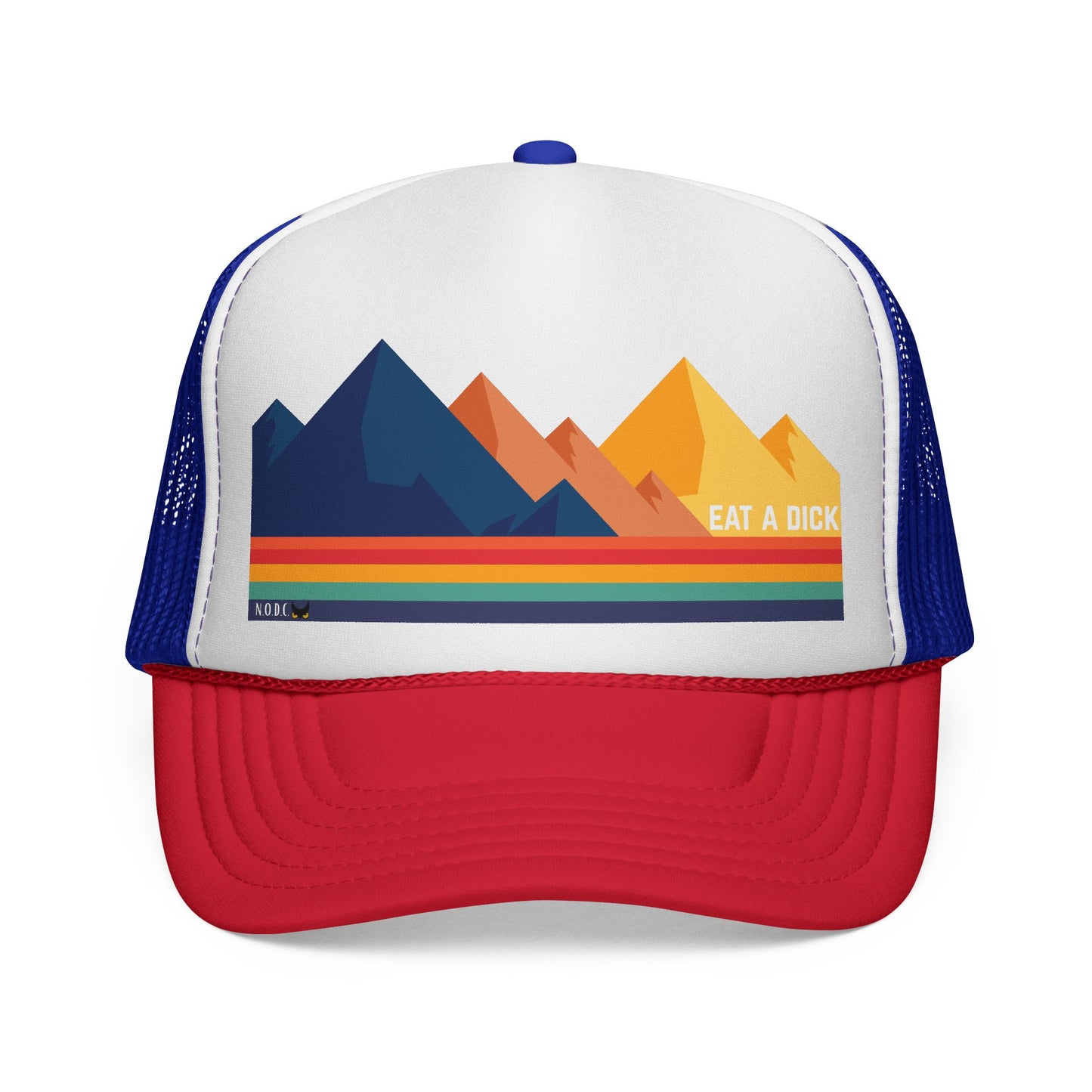 "Eat a Dick" Trucker Cap — Funny Insult Mesh Back Hat