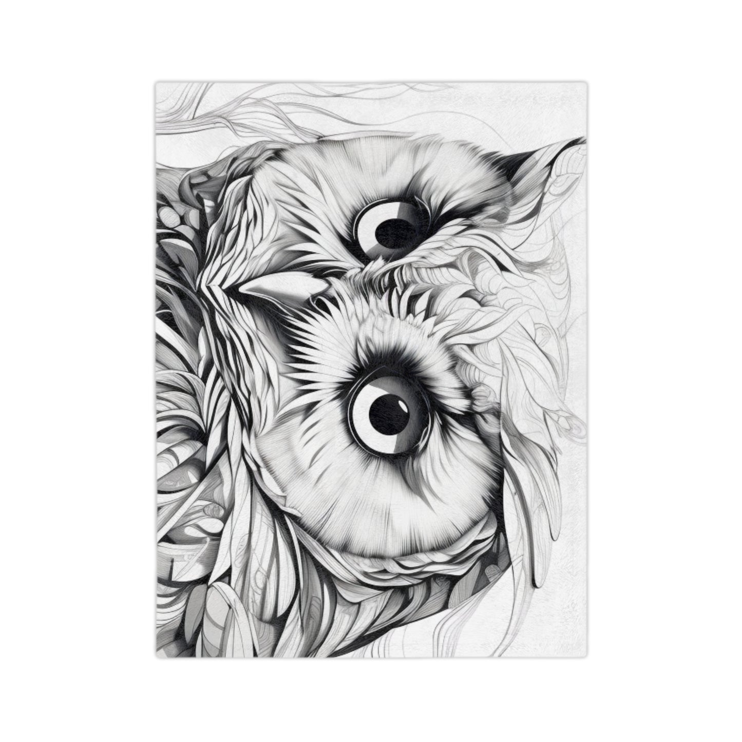 Owl Velveteen Blanket