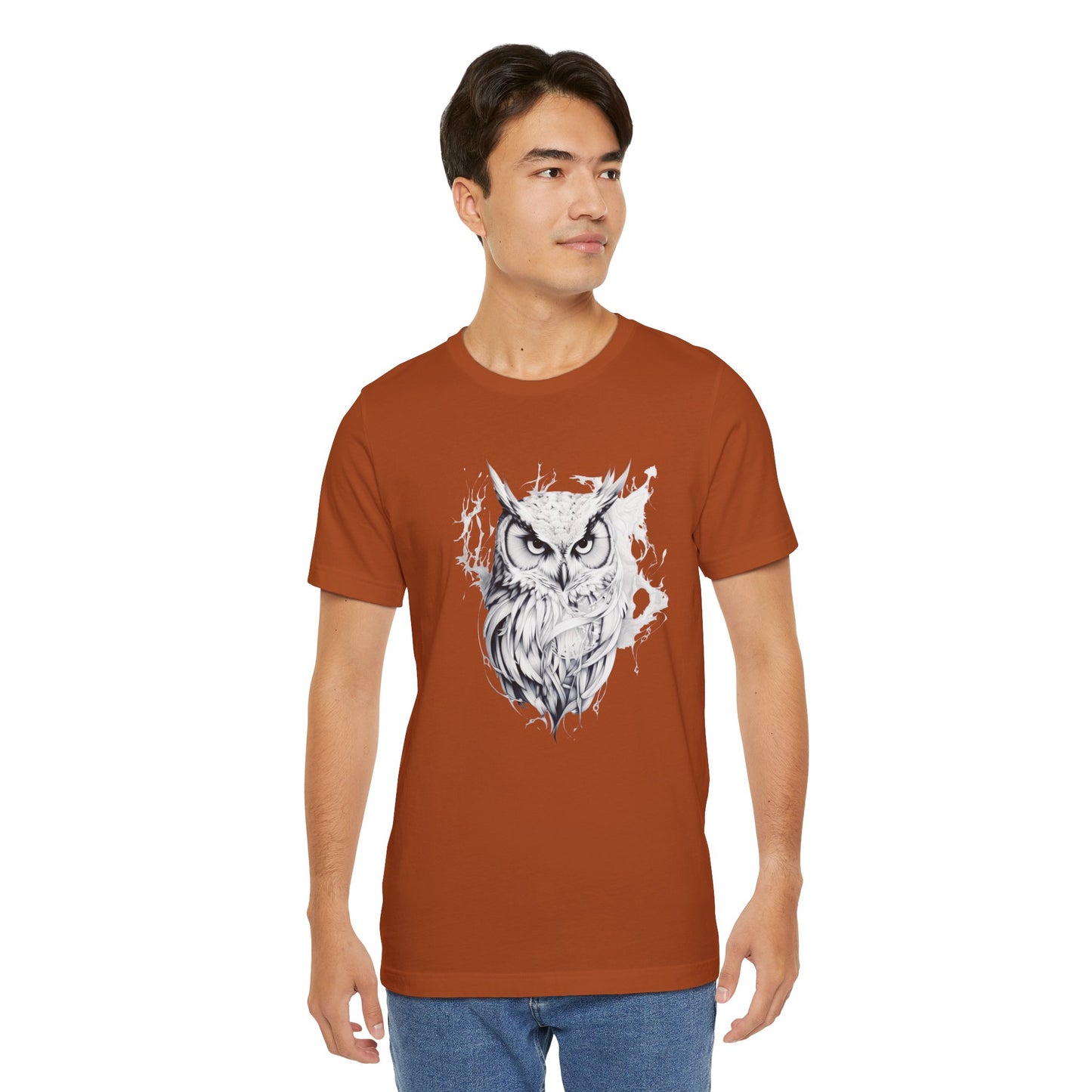 Owl Splash Tee - Unisex Jersey Short Sleeve