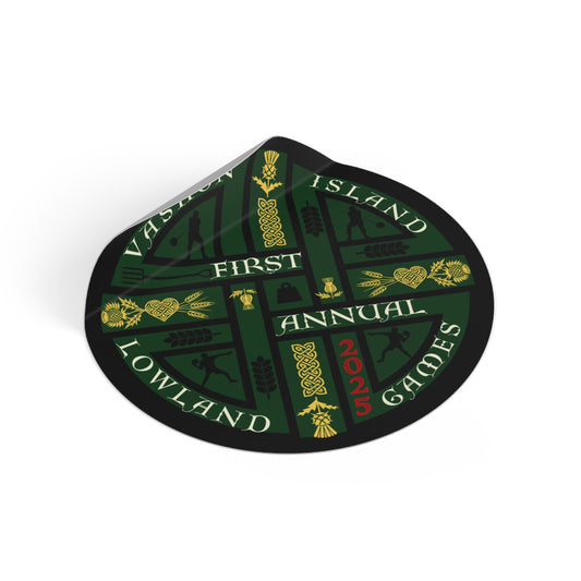 Vinyl Stickers | Vashon Island Lowland Games 2025
