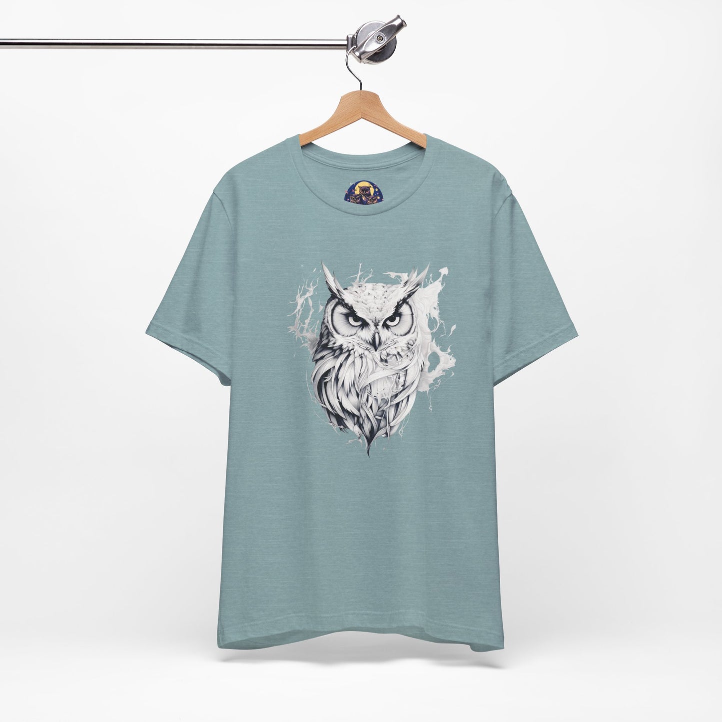 Owl Splash Tee - Unisex Jersey Short Sleeve